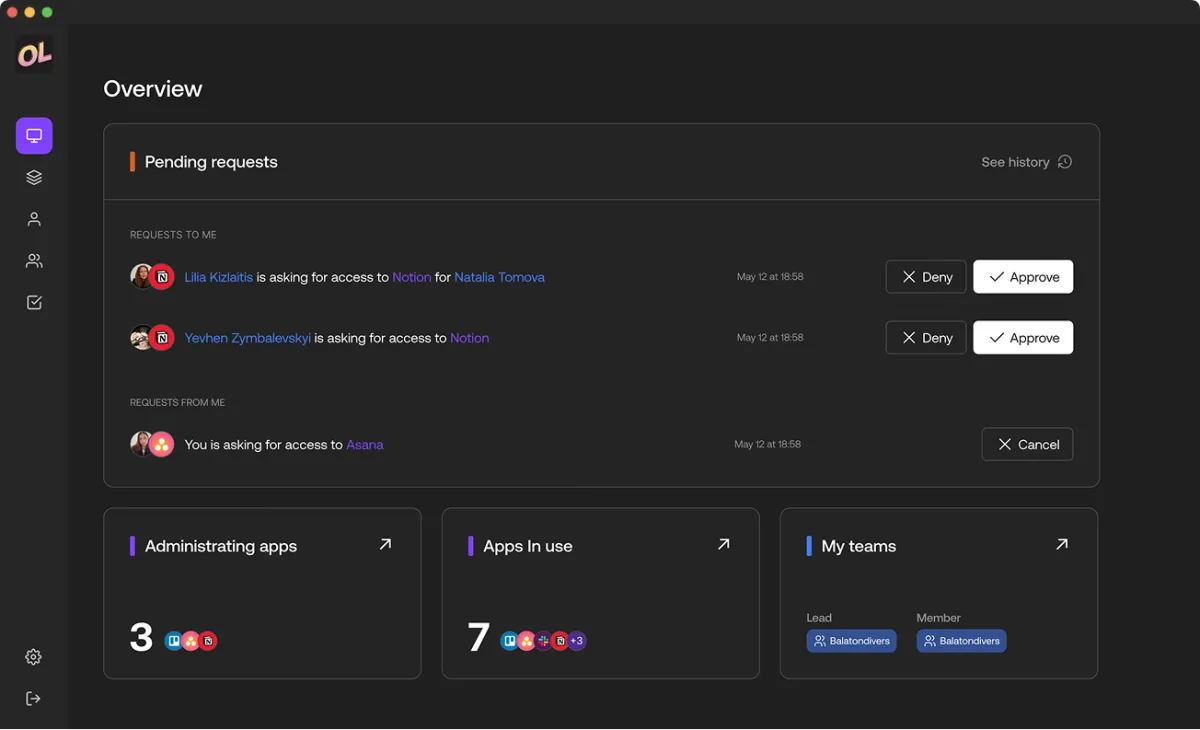Accessia — Product design for a corporate subscription SaaS