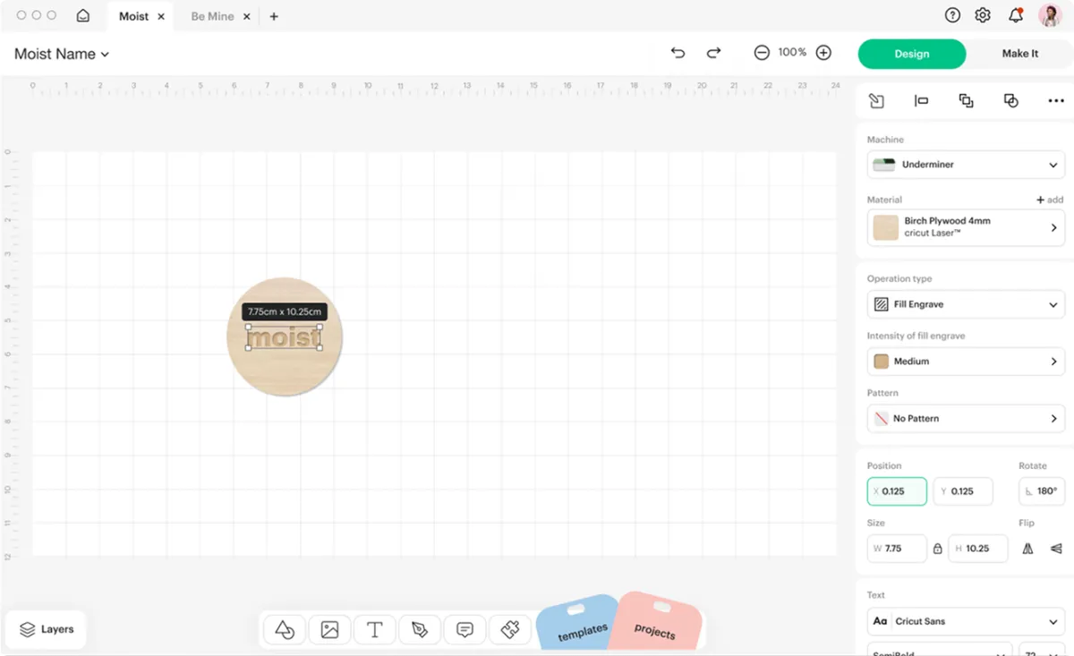 Cricut — Product design for a cutting-machine e-commerce platform