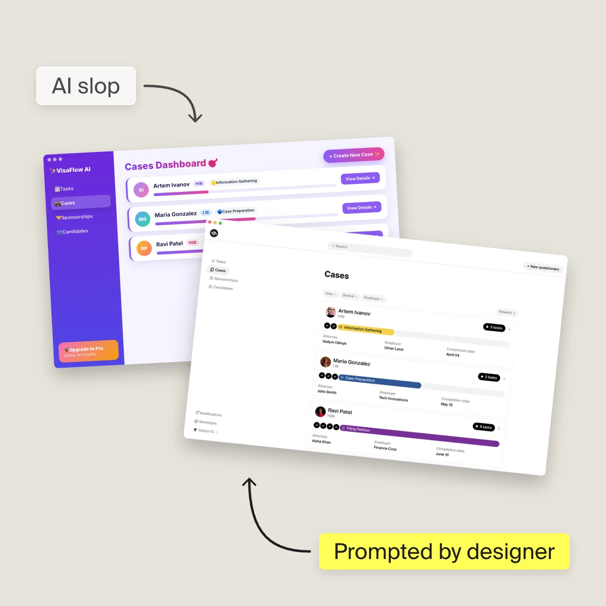 Why AI-generated products look generic, and what designers do differently